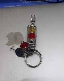 Móc Khóa Đỏ Vàng 04